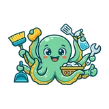 Octidy octopus illustration